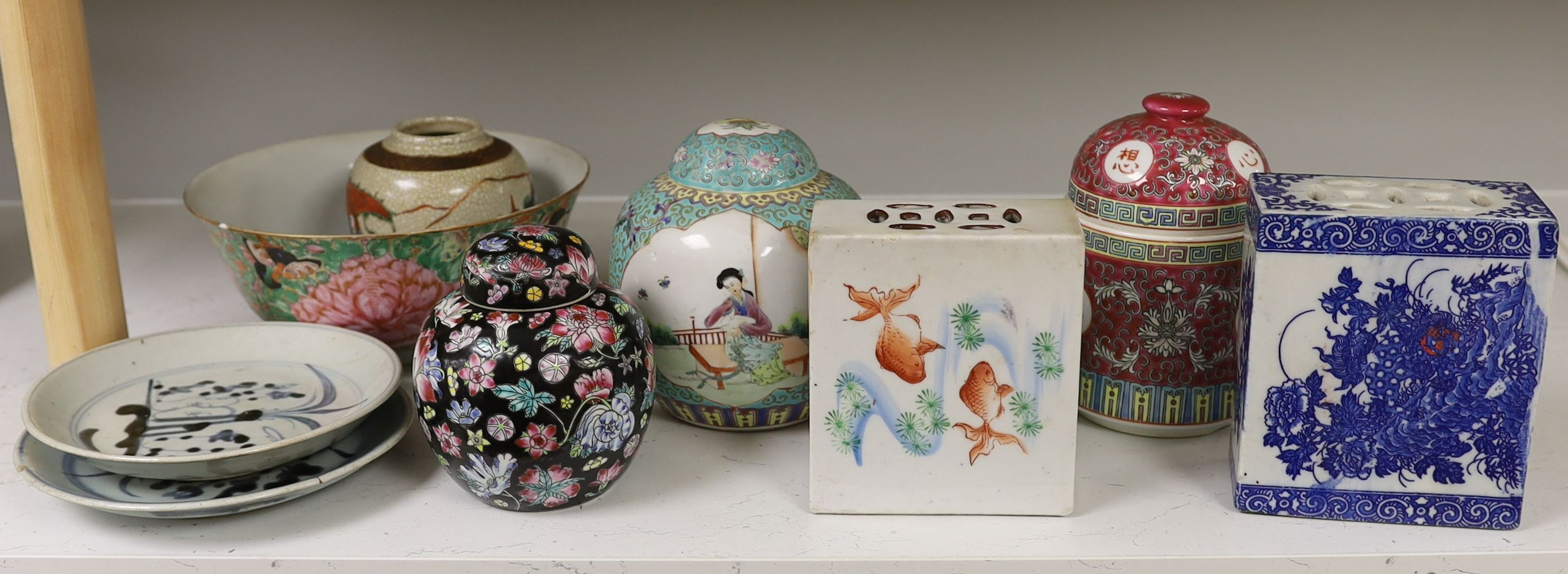 A group of 19th/20th century Chinese ceramics